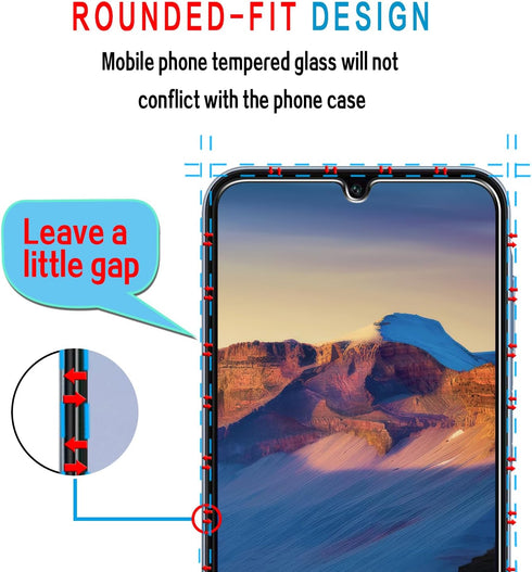 Slanku [3 Pack Screen Protector for Samsung Galaxy A15 5G / A15 Tempered Glass, Touch Sensitivity, Bubble Free, Anti Scratch......