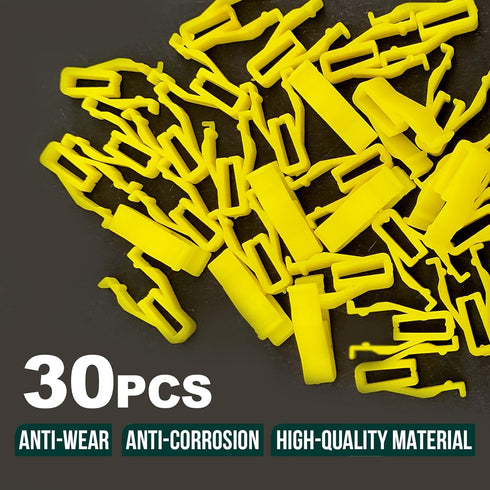 30pcs Plastic Nylon Speaker Cover Clip Switch Bezel Clip Compatible With Toyota Lexus 9046710203......