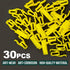 30pcs Plastic Nylon Speaker Cover Clip Switch Bezel Clip Compatible With Toyota Lexus 9046710203......