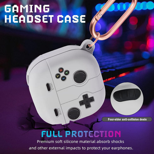 Compatible with for Samsung Galaxy Buds FE Case(2023) /Buds 2 Pro Case(2022)/Buds Pro Case(2021)/ Buds 2 Case (2021)/Buds Live Case(2020),Classic ...