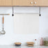 Under Cabinet Paper Towel Holder Wall Mount for Home Kitchen,Stainless Steel for Large Rolls-Black...