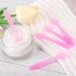 Tbestmax 300 PCS Mini Cosmetic Spatulas 3.2" x 0.6" Disposable Makeup Spatulas, Plastic Spatulas Pink Facial Creams Skin Care Spatulas...