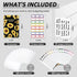 Onlyesh Budget Binder, Budget Binder with Zipper Envelopes, Cash Envelopes for Budgeting, Money Organizer for Cash, 28Pcs Budget Binder with Cash ...