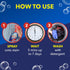 OxiClean Max Force Laundry Stain Remover Spray, 2 fl oz, 2PK...