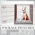 Dog Crate Pan Cover Dog Bed Cover Washable Dog Crate Liner for Pets Dog Crate Tray, Pan Cover Only, Fit for (36 x 24 Inch)...