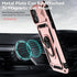 Hitaoyou Compatible iPhone 11 Case with Camera Cover & Kickstand, Military Grade Shockproof Heavy Duty Protective Magnetic Case - Pink...