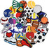 Sports Letters Numbers Charms for Clog Shoe Decoration, Basketball Baseball Hockey Lacrosse Softball Soccer Football Volleyball Sneakers Charm Gif...
