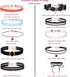 K&Q 52 PCS Choker Necklace, Classic Muti-Color Gothic Collar Choker Necklace Black White Cute Lace Velvet Choker Necklace Set for Girls and Women...