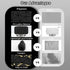 Makeup Bag for Purse, 8.1" x 4.9" Portable Small Cosmetic Bag for Girls Women, Small Travel Makeup Organizer Bag (Black)...