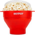The Orginal HotPop Silicone Popcorn Maker - Microwave Popcorn Popper with Handles - Collapsible Bowl, Heat-Resistant, Easy to Clean, Ideal for Fam...