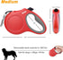 Fida Retractable Dog Leash with Dispenser and Poop Bags, 16 ft Pet Walking Leash for Medium Dog or Cat up to 44 lbs, Anti-Slip Handle, Tangle Free...