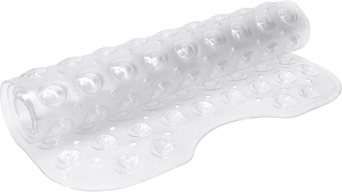 Ginsey Home + Solutions Clear Mega Tub Non-Slip with Suction Cups, Air Cushioned Bubble Surface, 16 in X 39.5 in Bath mat...