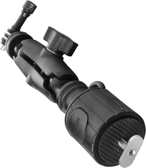 New Upgrade 360 Degree Kayak Action Camera Mount Universal Adjustable,Compatible with Hero 12 11 10 9 8 7,Ball Head Camera Mount,Kayak Rail Track ...