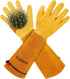 Long Gardening-Gloves Women/Men-Thorn proof Rose Pruning Heavy Duty Gauntlet-M...