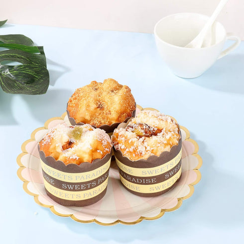 Firlar 6 Pcs Fake Cupcake Faux Cakes Simulation Realistic Food Cupcake Bread Dessert for Decoration Display Props Real Model Kitchen Decoration...