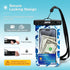 JOTO Universal Waterproof Phone Pouch Cellphone Dry Bag Case Cruise Beach Essentials for iPhone 15 14 13 12 11 Pro Max 8 7, Galaxy S23 S22 S21, Pi...