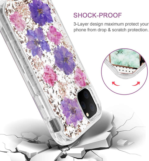 Design for iPhone 11 Pro Max Case,Full Body 2 in 1 Heavy Duty Hybrid Sturdy Armor High Impact Shockproof Protective Anti-Scratch Cover Case for iP...