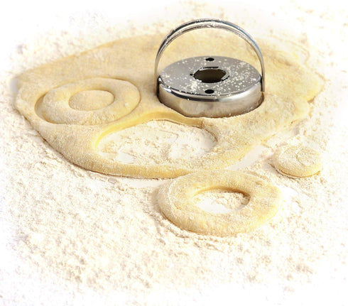 Norpro Stainless Steel Donut/Biscuit/Cookie Cutter with Removable Center 2.75in/7cm...