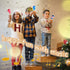 LOOIKOOS 12 PCS Mini Wood Festival Maracas for Kids Toys, Wooden Maracas Festival Painting, Wooden Carnival Maracas Baby Party Favors(Random Color...