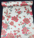 Moyishi Vintage Floral Flower Paper Peel & Stick Shelf Liner Dresser Drawer Sticker 17.7''x78.7'' (Red)...