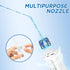 H2ofloss Water Dental Flosser for Teeth Cordless,300ML Portable & IPX7 Waterproof Teeth Cleaner Picks,5 Modes Rechargeable Oral Irrigator with Ref...