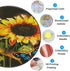KARMOGSO Stamped Cross Stitch Kits,Sunflower Counted Cross Stitch Kits for Beginners Adults,Full Range of Cross-Stitch Stamped Kits Needlecrafts A...