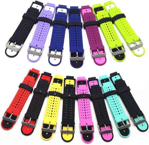 Soft Silicone Replacement Watch Band for Garmin Forerunner 230/235 / 220/620 / 630/735 Smart Watch...