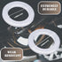 10 PCS Engine Oil Crush Washers/Drain Plug Gaskets Replacement for Honda 94109-14000 Accord Civic Fit CR-V CR-X CR-Z CR-V Insight and Acura...