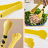 Cat Tongs Silicone Cooking Tongs 7 Inch and 9.5 Inch Cute Cat Paw Shape Tongs Kitchen Tongs for Cooking BBQ Grilling Sweets cake baking,Pink/White...