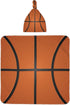 Basketball Print Baby Swaddle Blanket with Beanie Set, Newborn Receiving Blankets 35.4"X 35.4" Soft Swaddle Wrap Baby Stuff for Infant Boy Girl Gi...