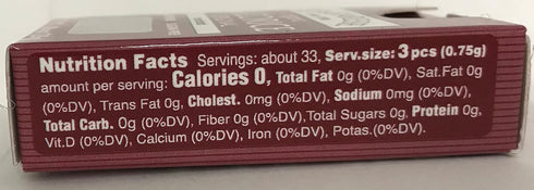 Zagarese 100% Organic Licorice, Original, 0.88 Ounce Flip Top Box...