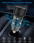 60W Car Charger, Cigarette Lighter USB Charger with USB C to C Fast Charging Cable, PD&QC3.0 USB C Car Charger, Dual Ports Car Charger Adapter for...