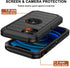 for iPhone 12 Case, iPhone 12 Pro Case with Belt Clip Holster, 2X Screen Protector, Heavy Duty Military Grade Full Body Shockproof Rugged Protecti...