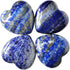 4 Pcs Natural Lapis Lazuli Love Heart Palm Stone Reiki Balancing Worry Stone(1 Inch)...