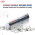 Non-Contact Voltage Detector Pen, CEM AC-6 Voltage Tester, 50V to 1000V AC, Audible and Flashing LED Alarms, Pocket Clip, Green, Red, 5.3X 0.74x0....