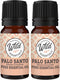 Wild Essentials Palo Santo 2 Pack of Essential Oil - 10ml, Premium Grade, 100% Pure, Made and Bottled in The USA, Cleansing, Purifying, Relaxing, ...