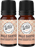Wild Essentials Palo Santo 2 Pack of Essential Oil - 10ml, Premium Grade, 100% Pure, Made and Bottled in The USA, Cleansing, Purifying, Relaxing, ...