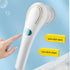 Cordless Electric Spin Scrubber, KIRIKIT Handheld Electric Cleaning Brush with 5 Replaceable Heads for Bathtub/Kitchen/Bathroom/Floor/Dish/Car/Sho...