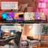 LVWIT Smart LED Bulbs, BR30 Wi-Fi Smart Light Bulb, E26 100W Replacement, Work with Alexa, Google Assistant, Tuya App, Dimmable 1300 Lumens RGB Co...
