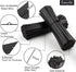 400 Pcs Twist Ties for Bags 5" Cable Ties Bag Twist Ties for Cord Twist Bread Ties Reusable Black Plastic Coated Ties Heavy Duty Bread Ties Twist ...