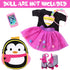 18 Inch American Doll Clothes and Accessories Doll Travel Skating Sport Playset Doll Outdoor Sport Accessories (Not Include Doll)...
