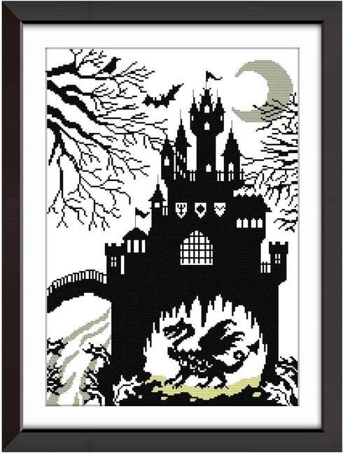 ITSTITCH Printed Cross Stitch Kits 11CT 18X25inch DIY Embroidery Starter Kits Easy Patterns Embroidery for Girls Crafts DMC Stamped Cross-Stitch S...