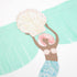 Meri Meri Mermaid Fringe Party Banner (Pack of 2), 8.5' Party Garland Including Excess Cord, Mermaid Party Decorations...