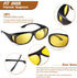 Frienda 3Pcs Fit Over Sunglasses Men Women Polarized Lens Wrap Over Glasses Driving Sport Oversize Eyeglasses...
