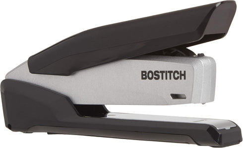 Bostitch Office Executive Metal Desktop Stapler, 3 in 1 Spring Powered Stapler, One Finger, Staple Storage Compartment & Staple Remover, includes ...
