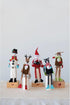 Creative Co-Op Handmade Fabric and Wool Felt Santa Bottle Topper with Embroidery and Applique, Multicolor...