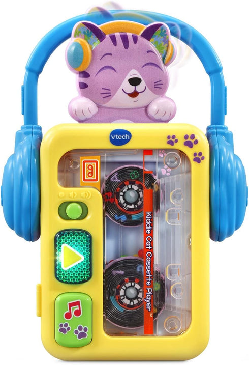 VTech Kiddie Cat Cassette Player, Multicolor, Small...