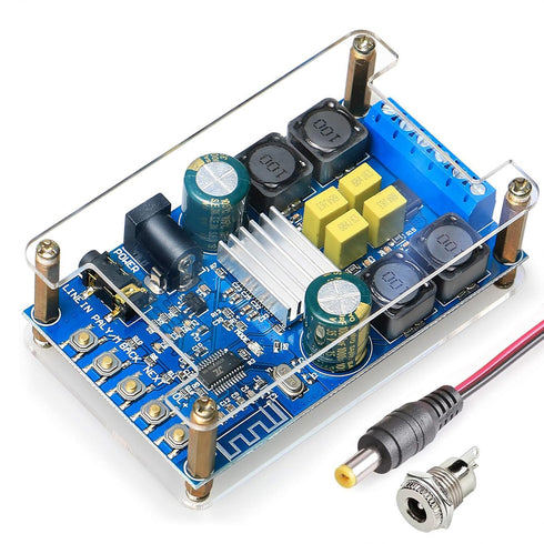 DAMGOO Bluetooth Amplifier Board,50w+50w 2 Channel Audio Amplifier Board Suitable for retrofit Speakers Bluetooth Speakers,Easy Installation and P...