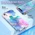 Btscase for iPhone XR Case, Heavy Duty Three Layer Marble Pattern Shockproof Full Body Rugged Hard PC+Soft TPU Bumper Drop Protection Women Girls ...