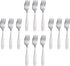 ANNOVA Kids Silverware Children's Safe Flatware Set Stainless Steel - Children Forks, Children Tablespoons, Toddler Utensils, Metal Cutlery Set fo...